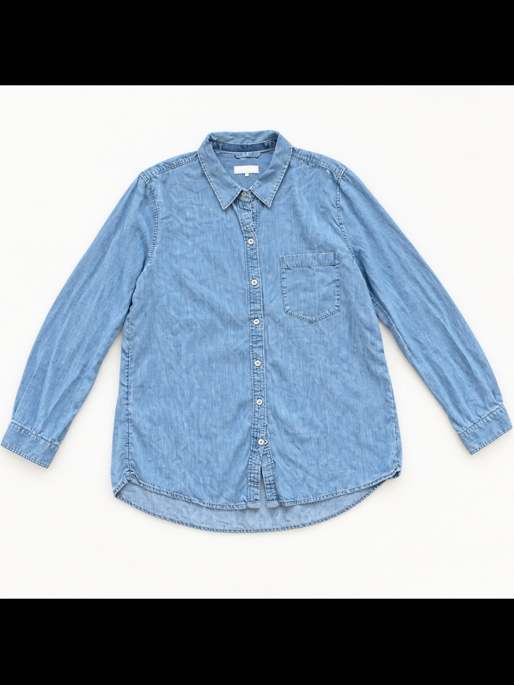 Vineyard Vines Chambray Blue Button-Down Shirt